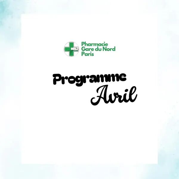 Avril s'anime à la pharmacie 